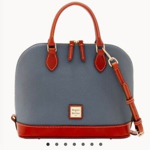 Dooney & Bourke zip satchel NWT